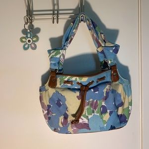 Croft & Barrow Canvas & Vegan Leather Bag /NEW/